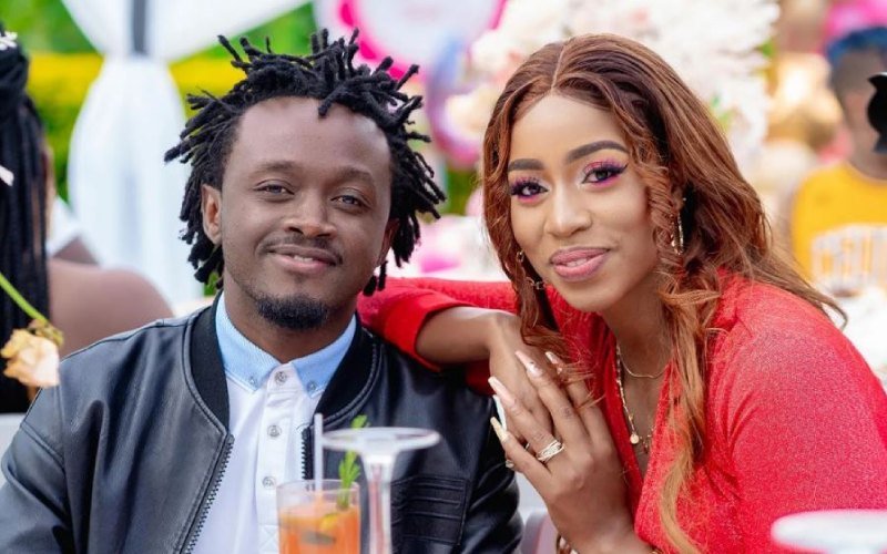 Diana Marua's encouragement to Bahati